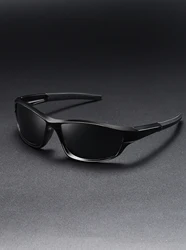 Vintage - Inspired Unisex Portable Durable Glasses (Black)