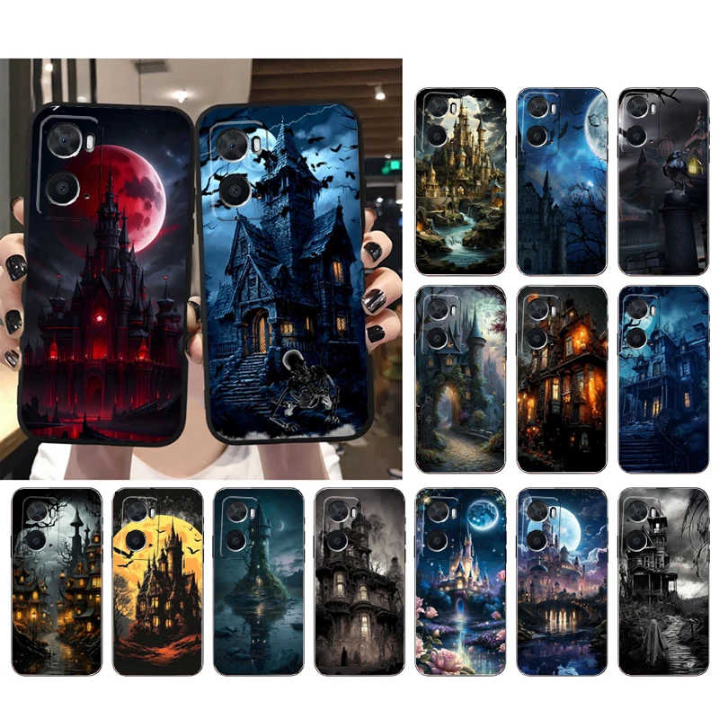 

Castle Phone Case For OPPO Realme 10 Pro Plus GT 2 Pro X2 Pro XT C25S 8 7 6 Pro 6i GT Master C3 C21 C21Y X3 SuperZoom