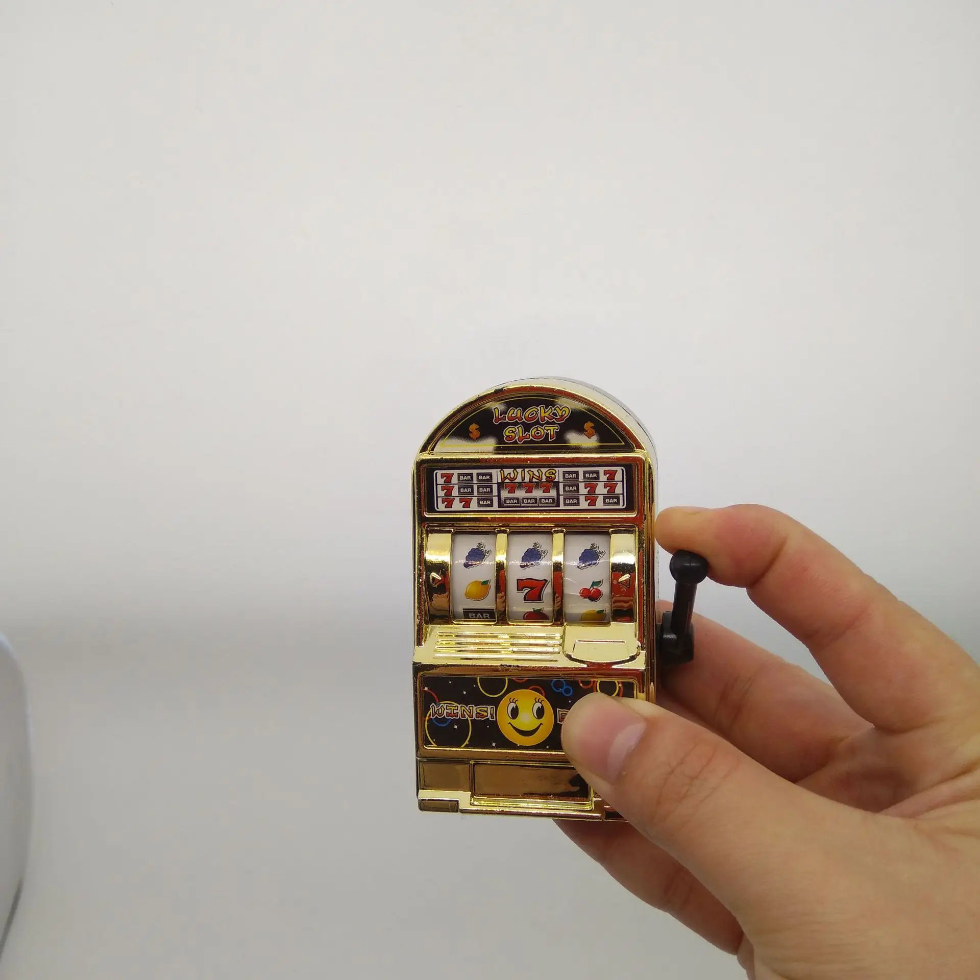 Cross Border Children Handheld Lottery Machine Toy Learning You Winning Game Machine Rocking Music