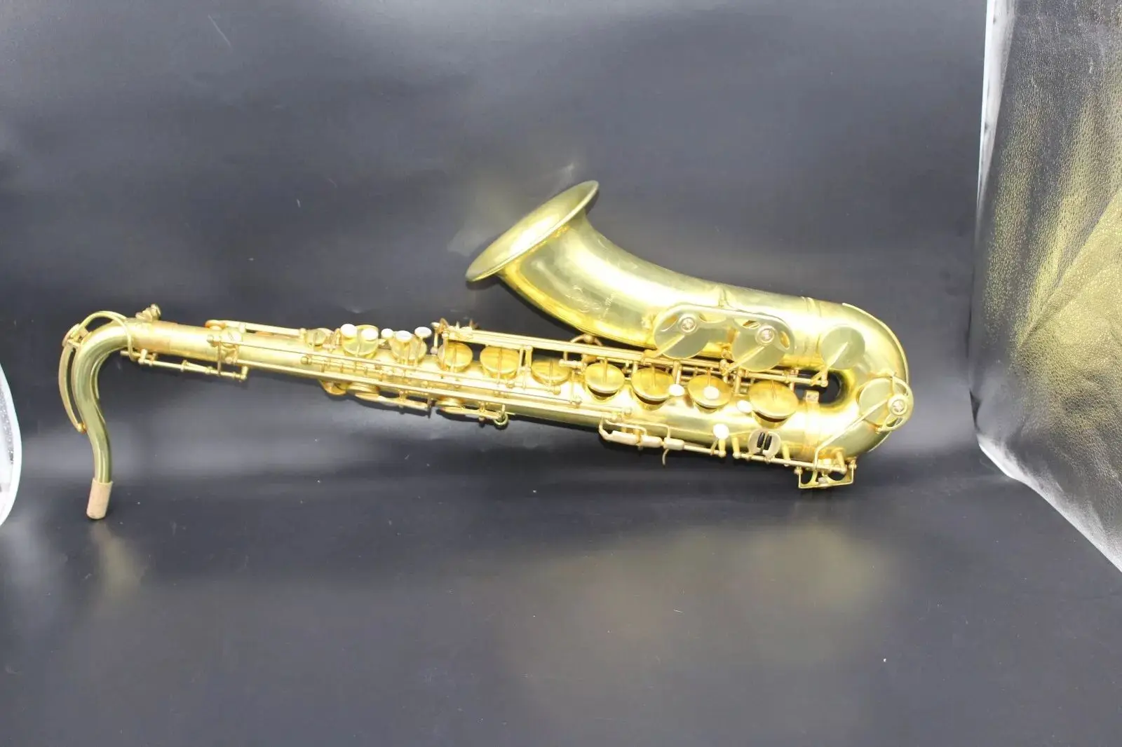 Eastern music pro original brass unlacquered tenor saxophone Mark VI type w/case