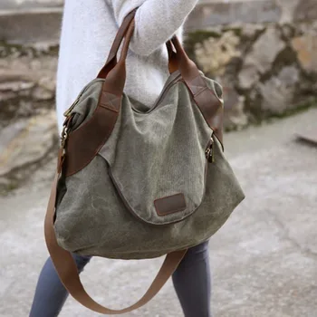 Borsa a tracolla da donna Borsa grande Borsa da donna in tela Borse da viaggio Borsa a tracolla Borsa da notte