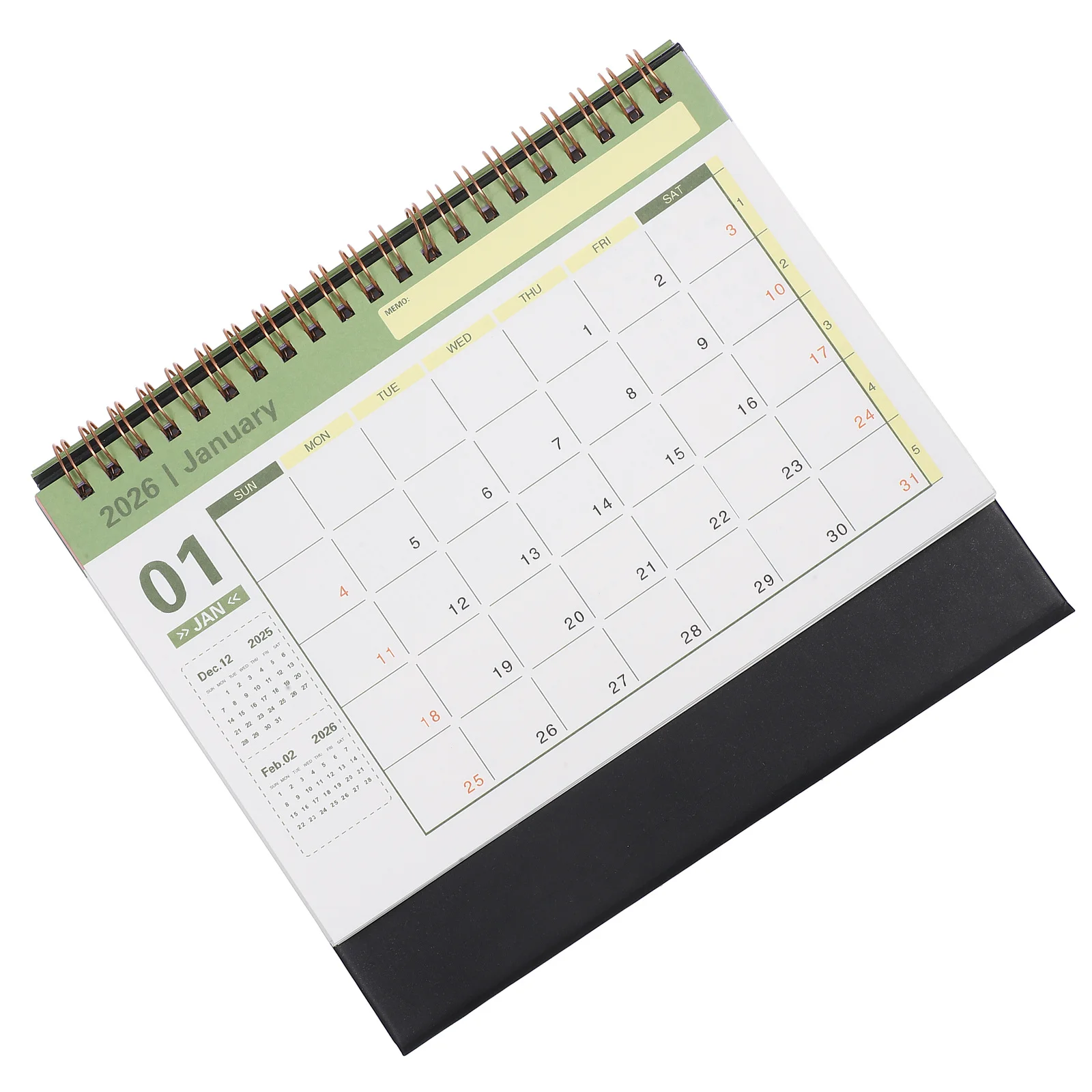 Small Desk Calendar 2025-2026 Calendars Pocket Planner Desktop Pad Mini Notepad  Desk Calendar 2026  Schedule Calendar 