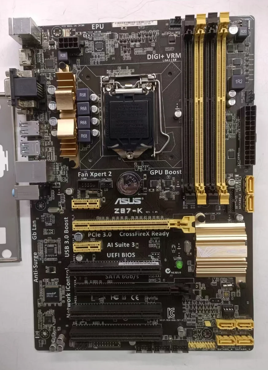 Asus Z87-K デスクトップマザーボード Z87 ソケット LGA 1150 i7 i5 i3