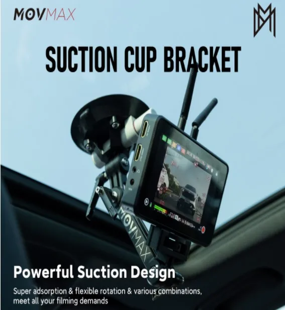 Vaxis MOVMAX Suction Cup Bracket 5 inch 7 inch powerful vacuum vehicle