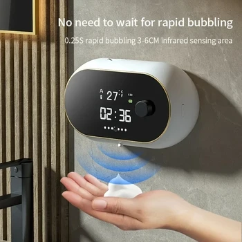 450ml Touchless Wall-Mounted Automatic Soap Dispenser 1