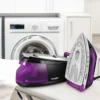 Cordless Steam Iron For Clothes Steam Generator Travel Wireless Iron Ironing Ceramic Soleplate External Water Tank Sonifer 5
