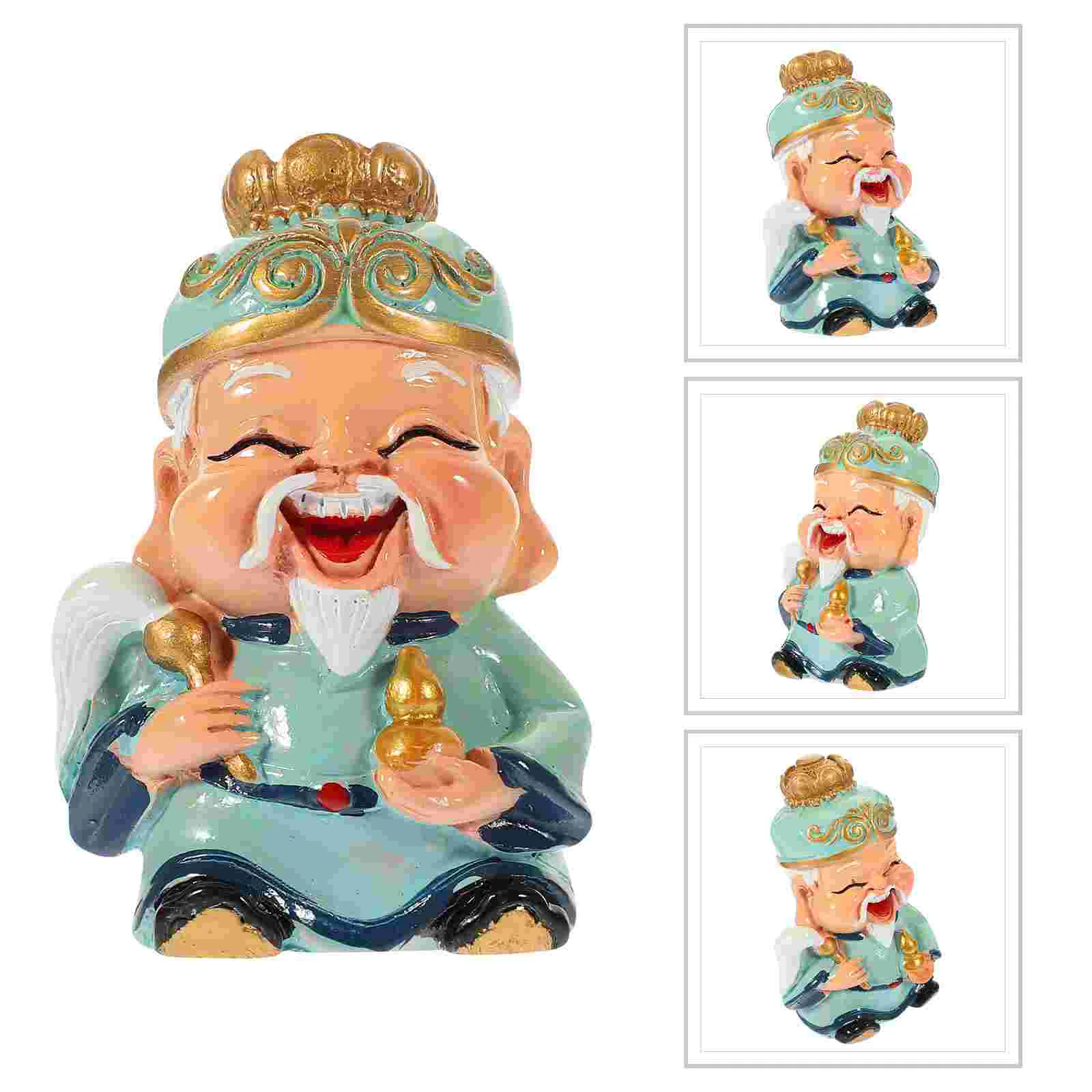 

Tathagata Buddha Ornament Feng Shui Good Luck Lucky Car Home Office Decor Chinese Desktop