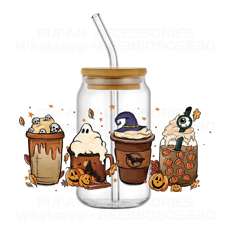 Coffee Addict Cup Designs Autoadesivo Adesivo Holiday Coffee Cup Uv Dtf Libby Wraps