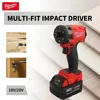 Milwaukee Brushless Impact Driver 300NM 18V Machines Repair Screwdriver Impact Drill Rechargable Battery 4 Speed Power Tool 2