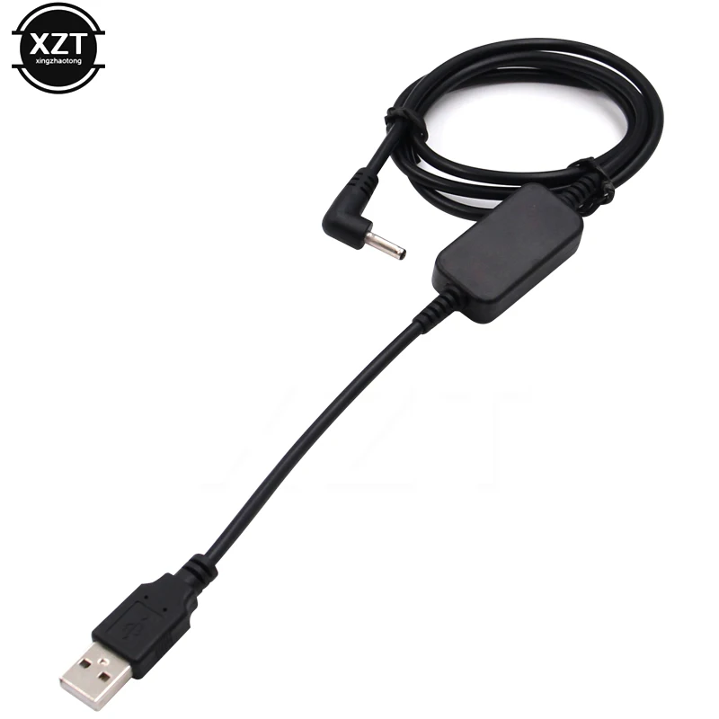 3.5 MM Port Car Charging USB DC 5V To DC 12 V Charger Adapter for Car GPS Radar Detector Cigarette Lighter Cable Length 1 M