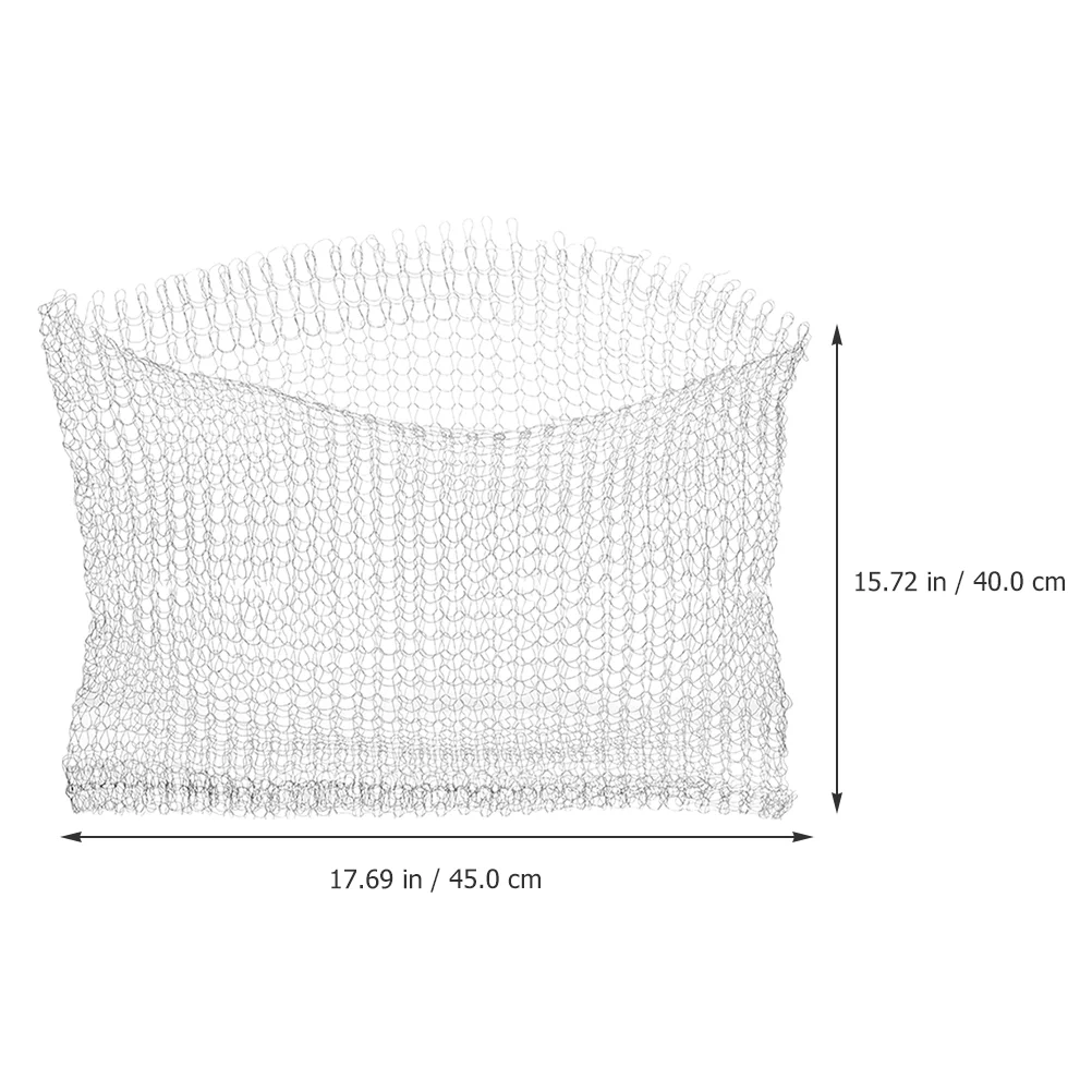 

2 Pcs Insect Net Bag Garden Plants Root Baskets Fittings Rural Mesh Iron Wire Protective Accessories for