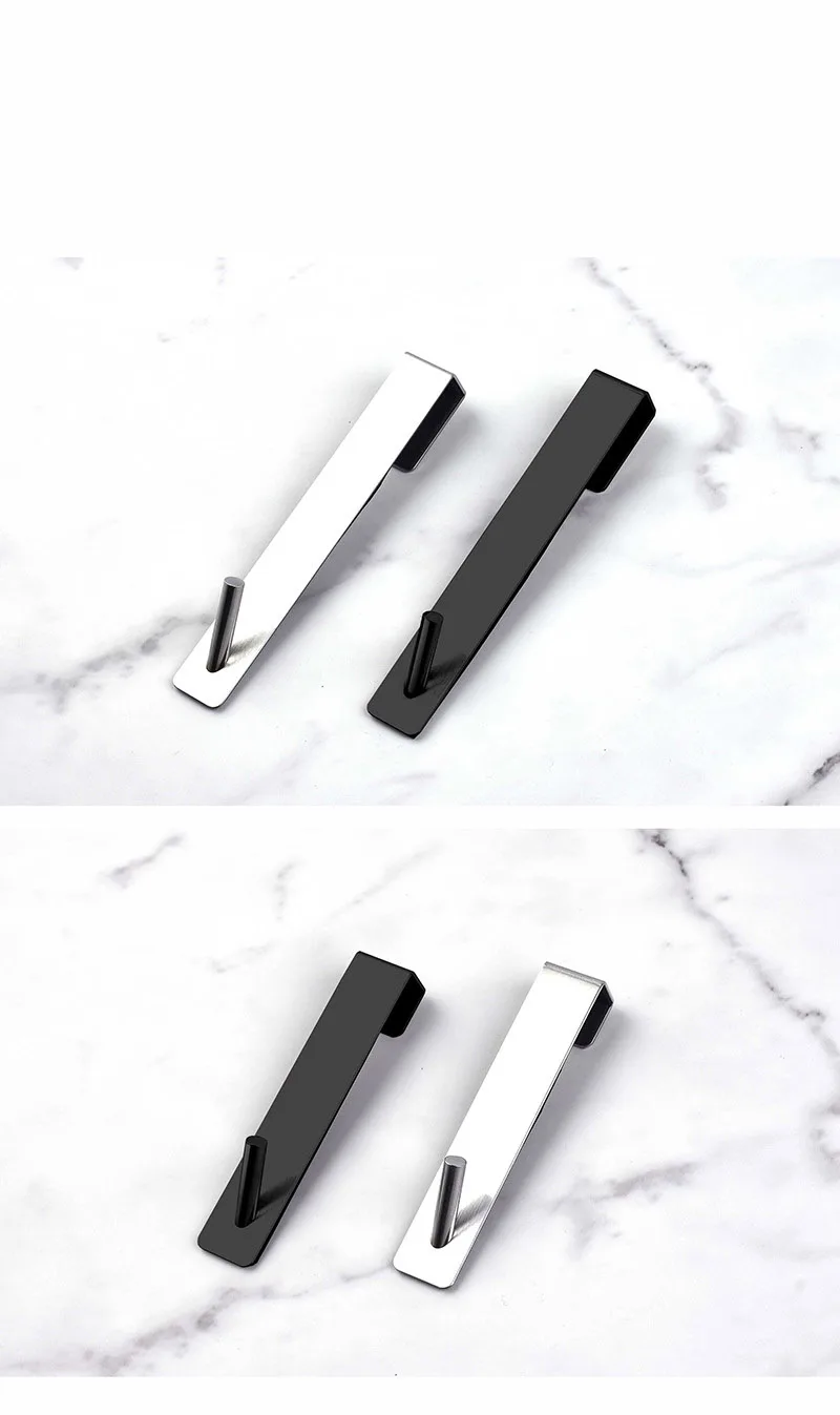 Description Picture 4 of itemStainless Steel Over Glass Door Shower Door Back Shower Towel Rack S-Shape Bathroom Bathrobe Hanger Holder Hooks