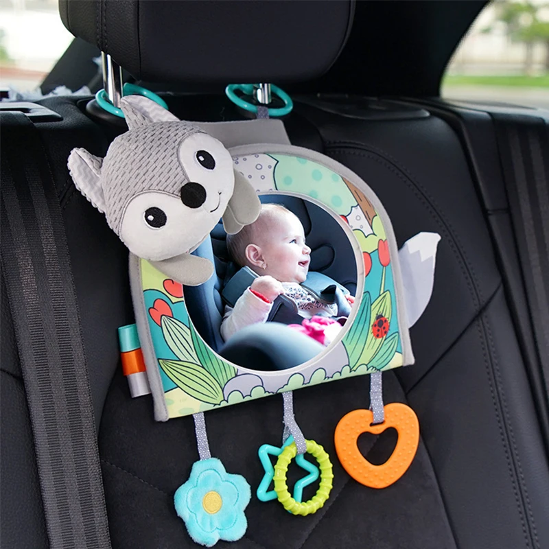 Baby Car Mirror Safety View Back Seat Mirror Toy Children Rearview Rear Facing Car Seats Accessories Kids Activities