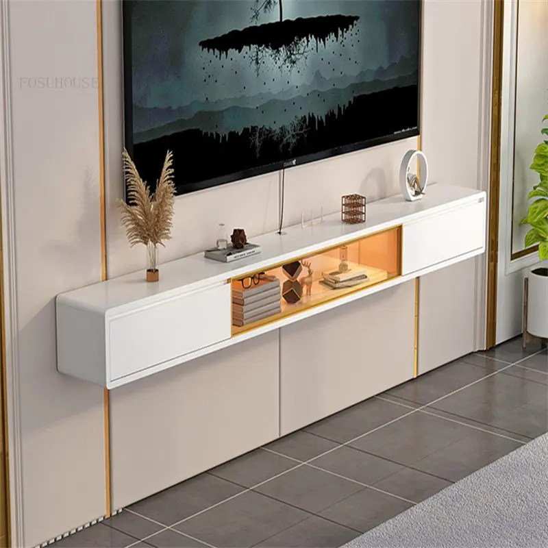 Armario nórdico de madera maciza para TV, combinación de mesa de centro,  moderno, simple, pequeño apartamento, sala de estar, mueble estrecho para TV,  stor - AliExpress