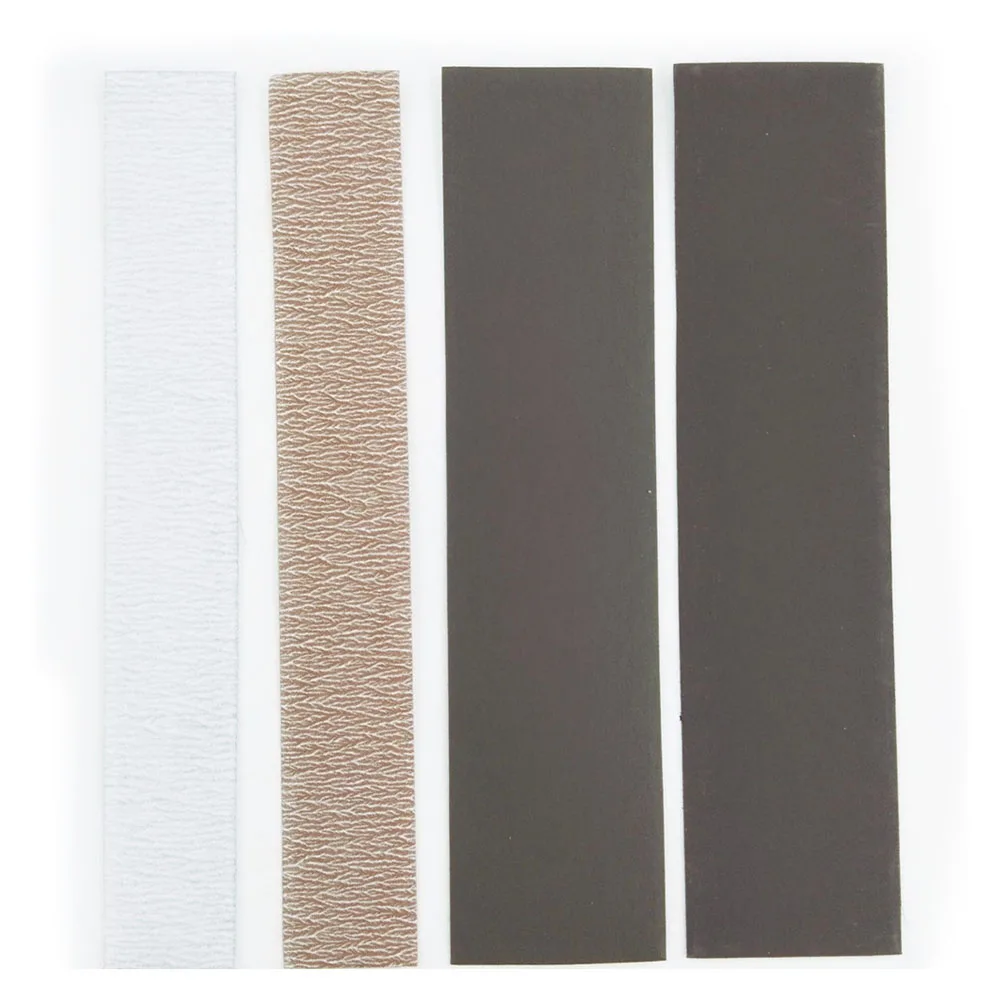 

4 PCS Guitar Leveling Bar Sandpaper Fret Leveling File For Electric Guitar Bass 400 600 1000 1200 Coarse Sand Sandpapers