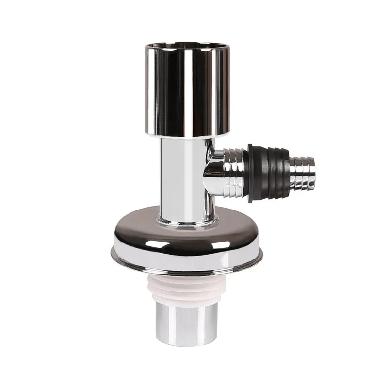 Electroplated Washing Machine Sewer of Wash Basin Deodorant Sealed Tee Joint 50 40 Pipe Double Drain Pipe PVC