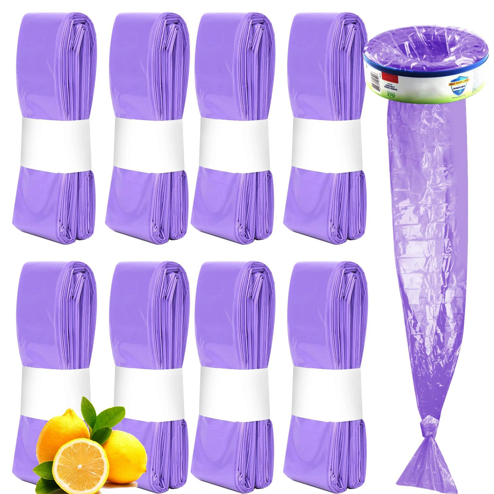 Diaper Pail Refills Bags 1/5/10Pcs For Angelcare Trash For Sangenic Tommee Tippee twist&click Genie Munchkin diaper pail refills bags