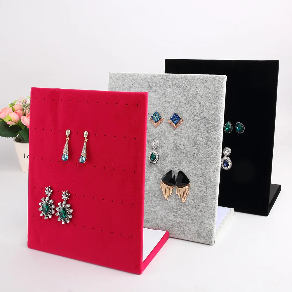 Jewelry Storage Jewelry Display Earrings Display Stud Earring Storage Showcase Rack case Board Earring Holder Jewelry Organizer