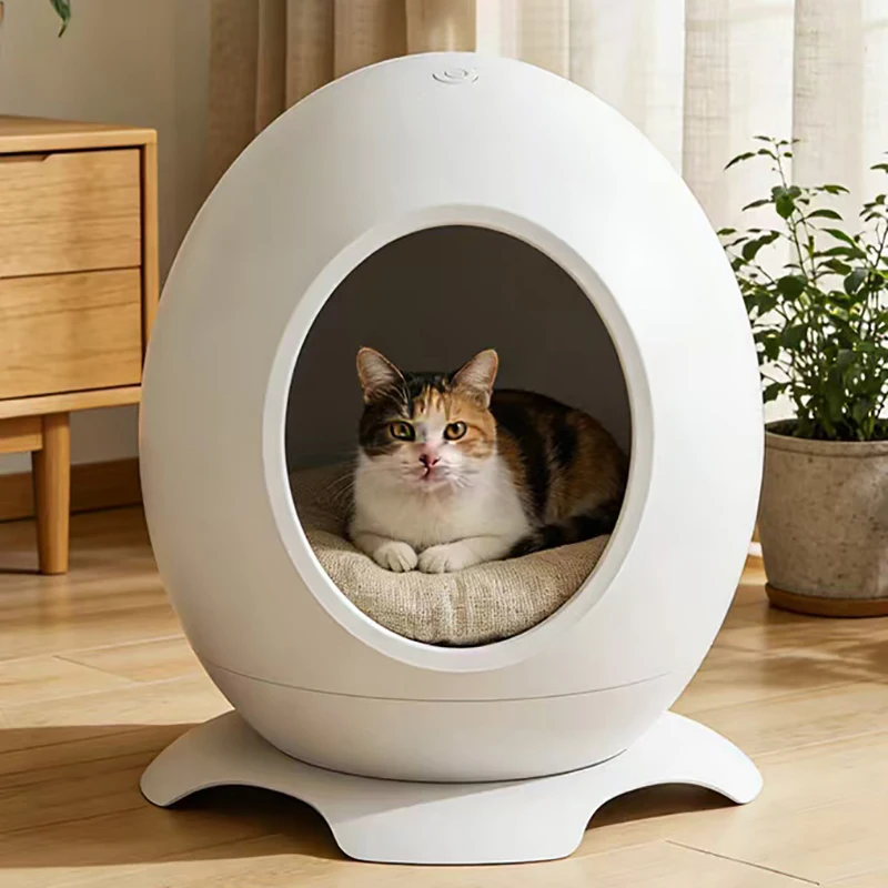 Smart Pet Houses Kennel with Constant Temperature Control White Noise Cat Bed Warm and Cool 1