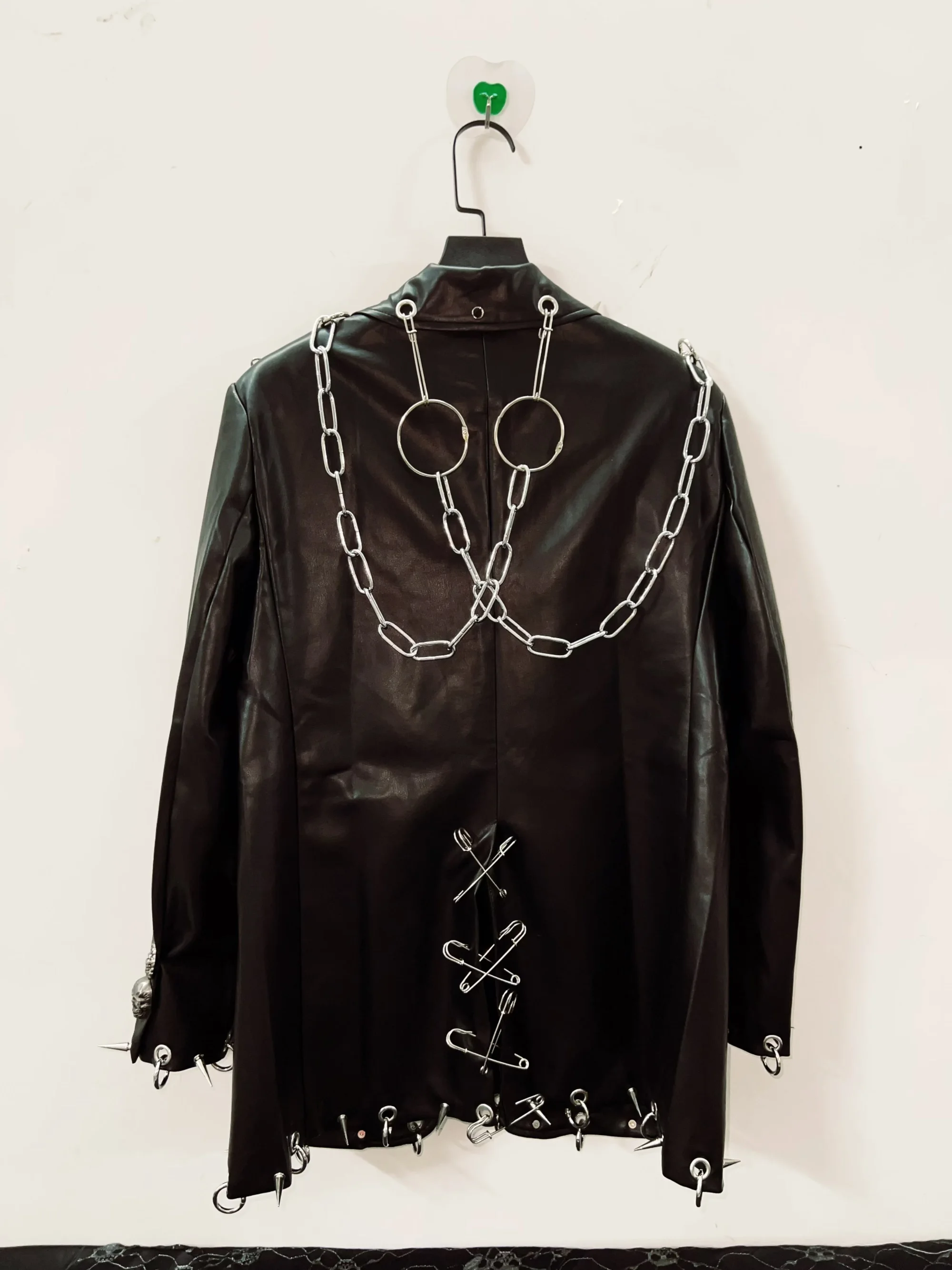 Leather vintage Jacket Skull Jacket y2k Jacket y2k fashion
