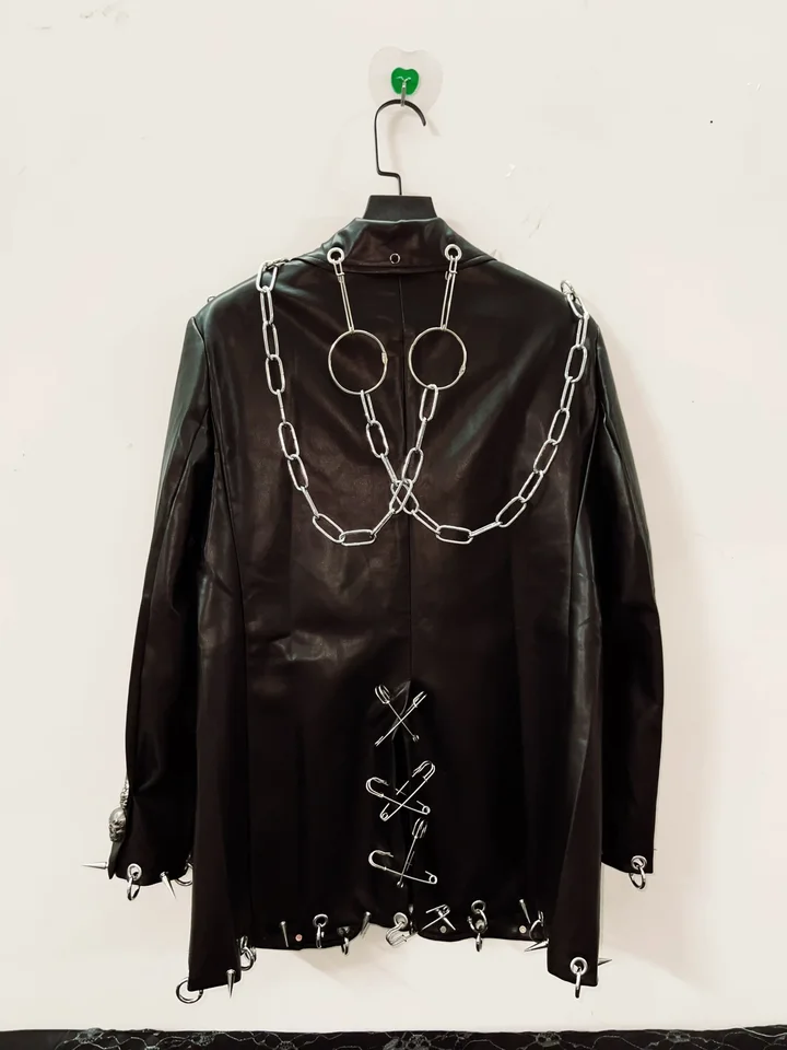 ヴィンテージレザージャケット,スカルジャケット,ゴシックウェア