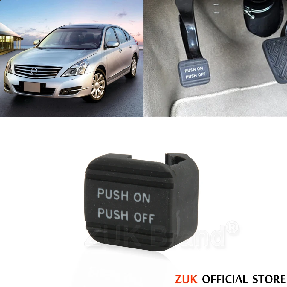 Copertura Del Pedale Del Freno Di Stazionamento In Gomma Per Auto Per Nissan Quest Maxima Altima Teana Titan Rogue Pathfinder Armada Leaf Muslimah