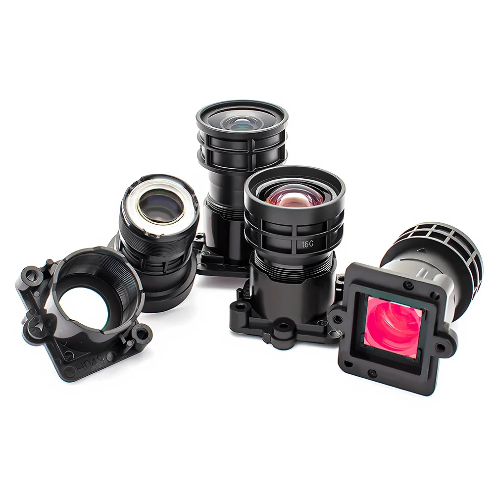 2.8mm 4mm 6mm 10mm M16 Mount Lens 1/1.8" Format 8MP Starlight Lens With 650nm IR