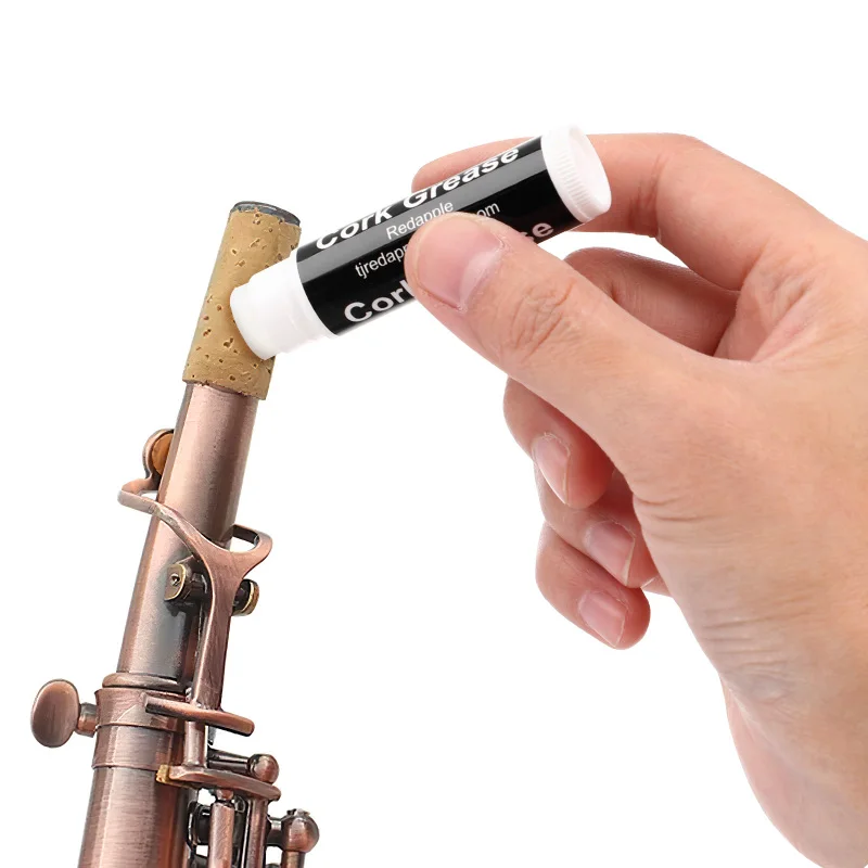 Description Picture 4 of item1Pcs Cork Grease Stick Sax Saxophone Clarinet Oboe Bassoon Lubrication Tube Stick Clarinet Woodwind Saxophone Instrument Careain