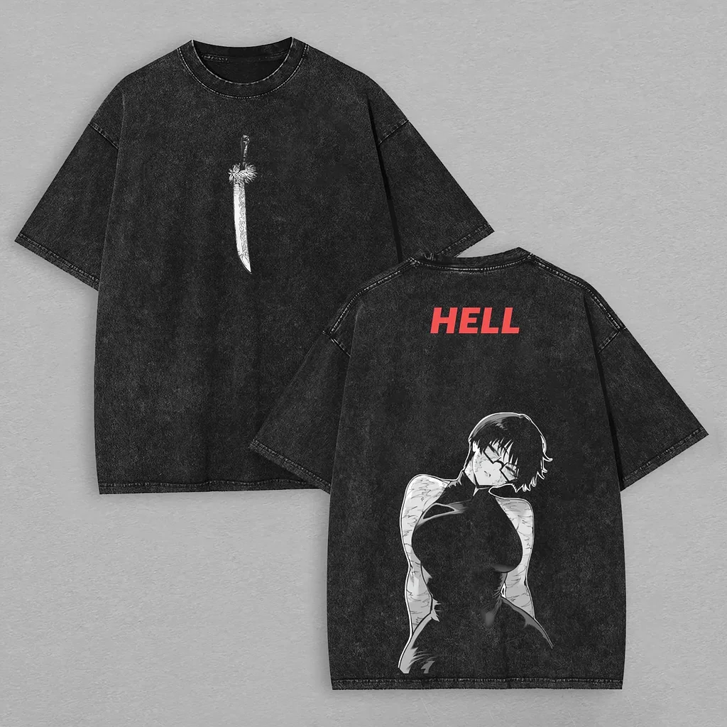 Jujutsu Kaisen Anime Zenin Maki Graphic Tees 1