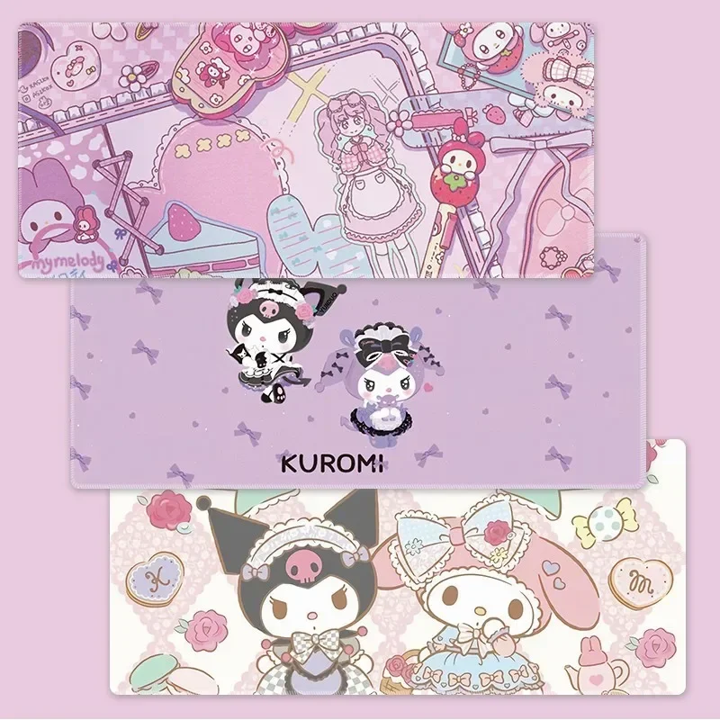 Kuromies Gaming Mouse Pad Gamer pc Acessórios Antiderrapante Mat Deskmat Mausepad Mousepad Mats Teclado Cabinet Mause Laptops Pads - Imagem 6