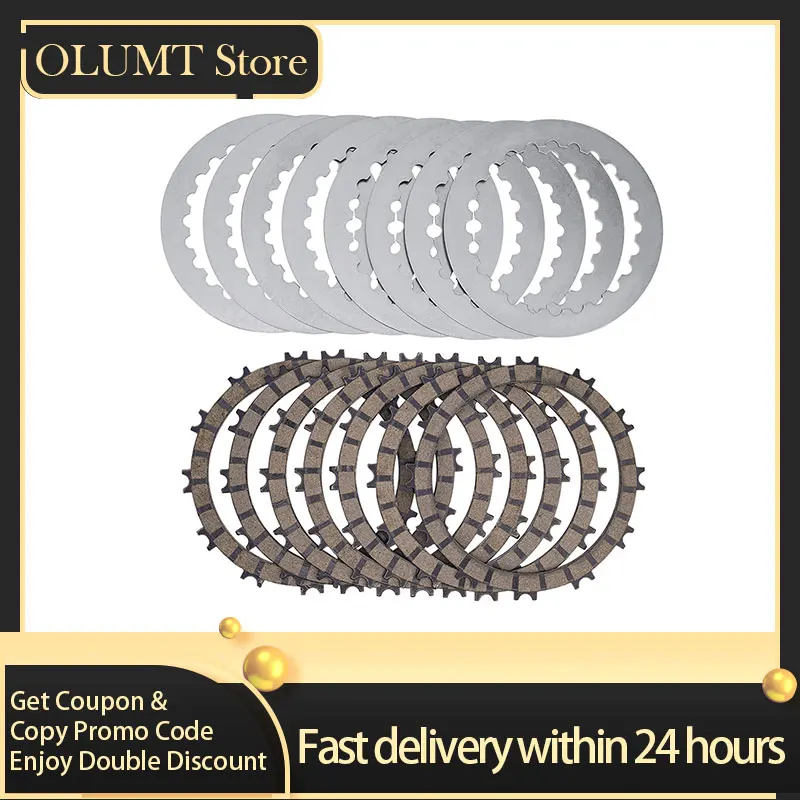 

Motorcycle Engine Accessories Clutch Plates & Steel Friction Disc Kit For 350 SXF Engine 350 SX-F 350SXF 350 SX F 2018