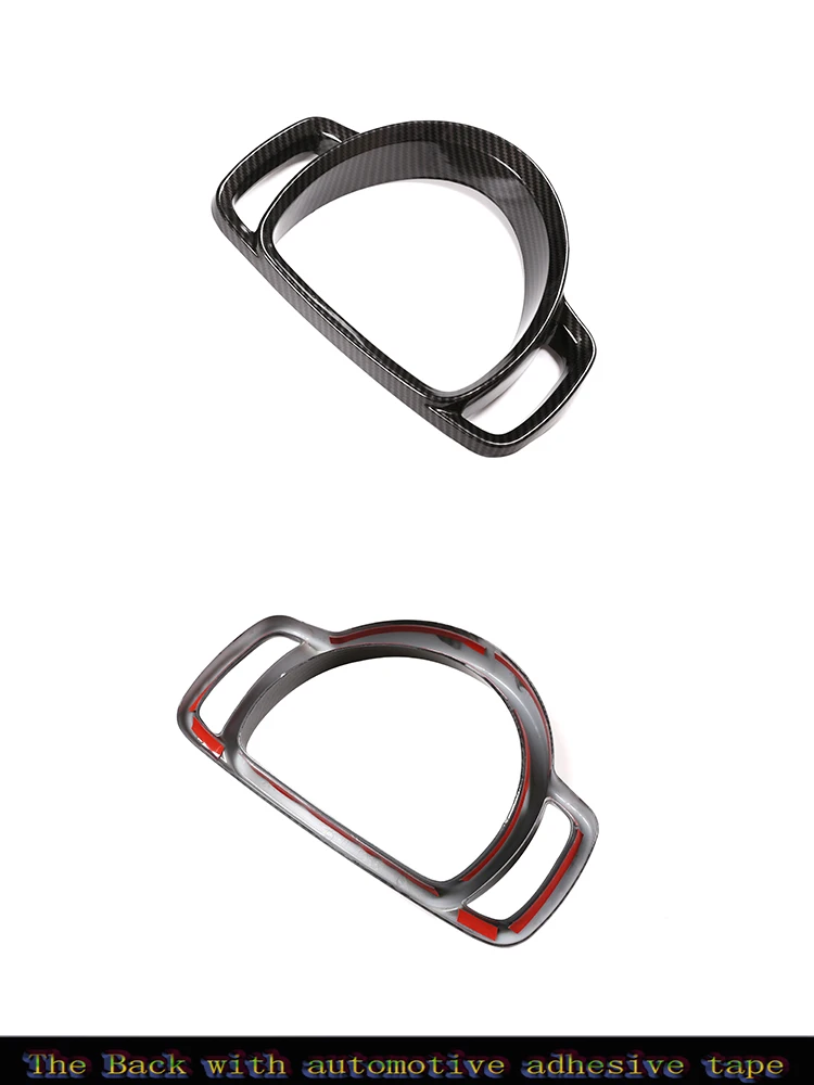 Für Mercedes Benz Smart 451 Fortwo 2009-2015 Auto Dashboard Display Meter Ring Tachoanzeige Abdeckung Trim Rahmen Zubehör – Detail 10