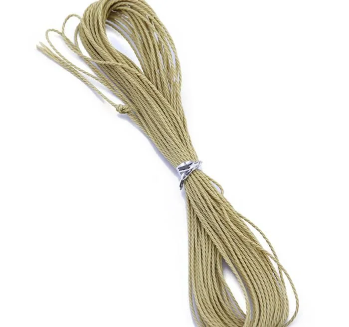 thumbnail image 1 of 10 m/rollo de hilo de cera colorido, cordón de algodón, hilo encerado, pulsera, joyería de moda, cuerda al por mayor para fabricación de joyas, 1 of 5