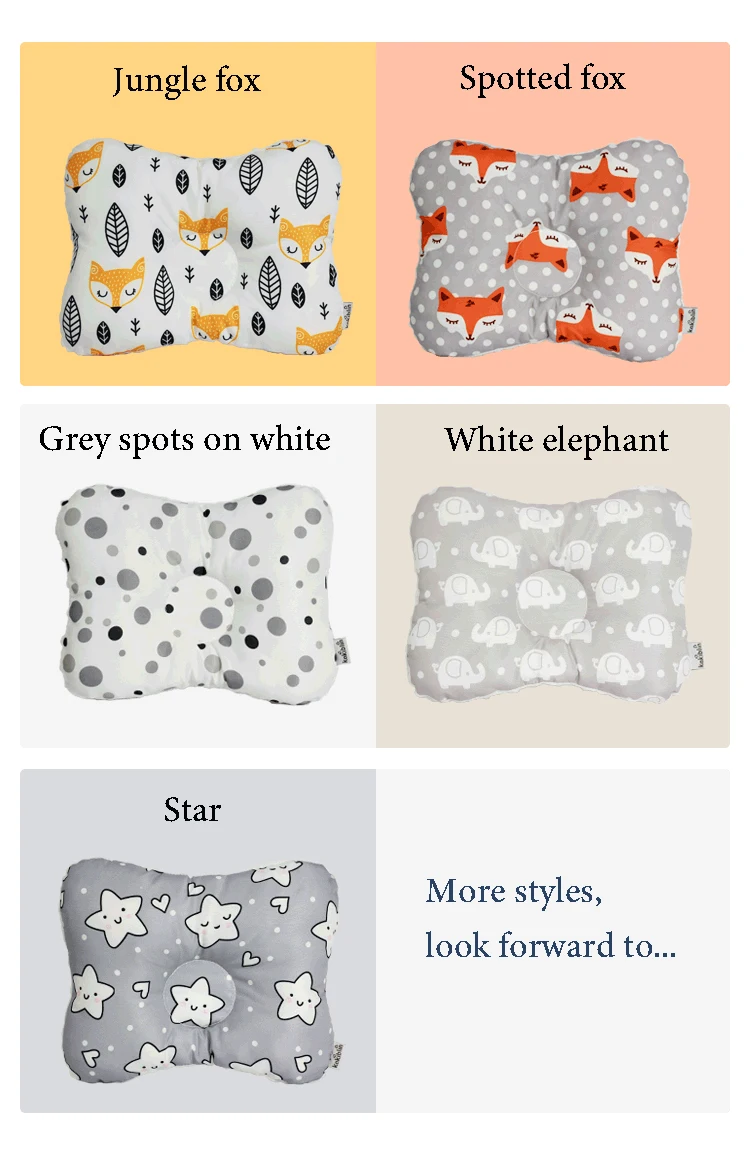 Baby Pillow Newborn Travel Pillow Infant Positioning Pad Baby