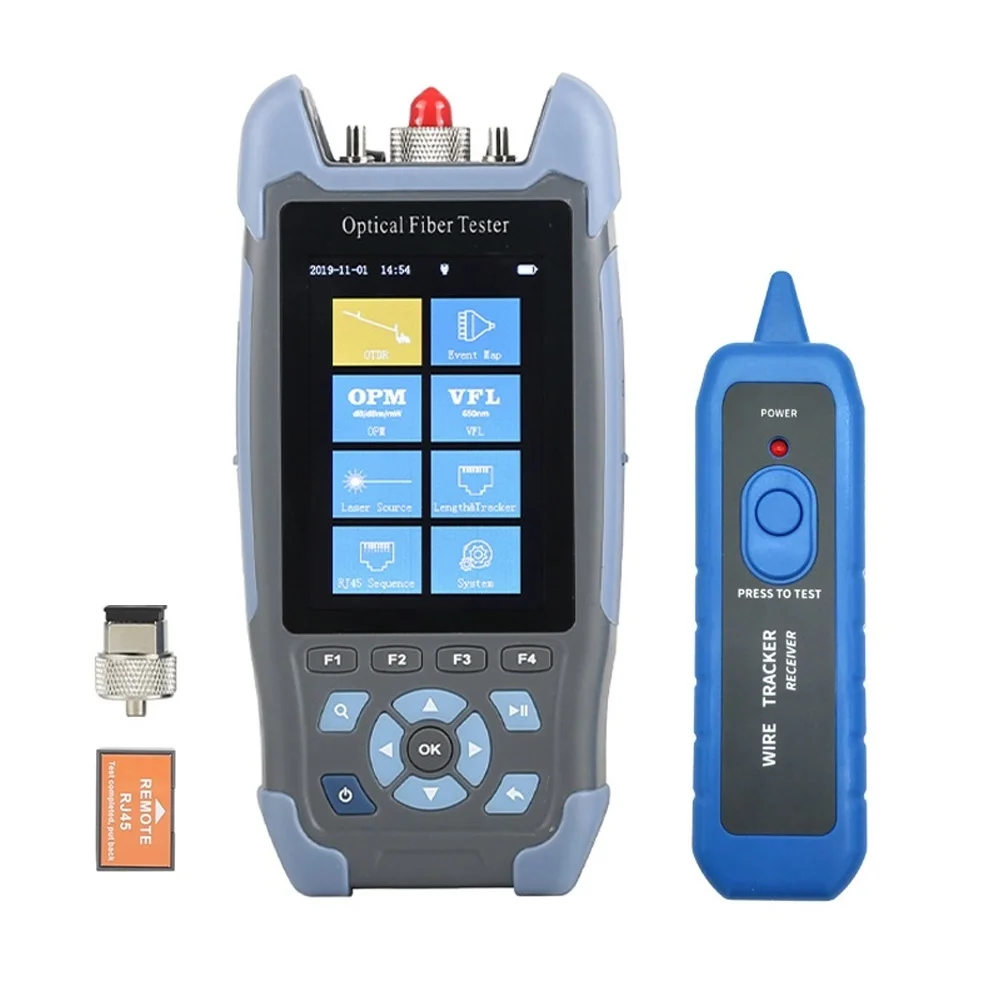 Novker Mini Otdr Reflectometre Ftth Fiber Optic Tester Multifunction