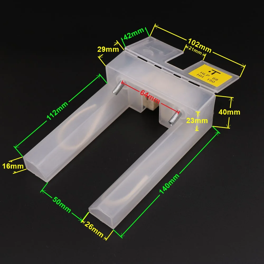 1pcs Elevator oil cup oil box Elevator guide rail lubrication Applicable to Schindle 5200 5500 kettle Width 102mm