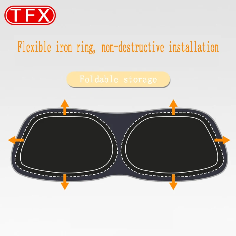 For Dodge Ram 1500-Car Styling Nano-Insulat Windshield Sunshade Front Window Sun Shade Visor Auto Interior Accessories