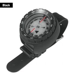 Deluxe Waterproof Luminous Diving Compass (Black)