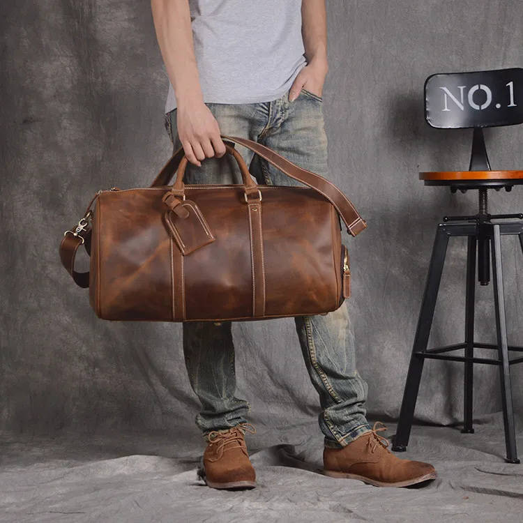 Unisex Beautiful Leather Travel Bag