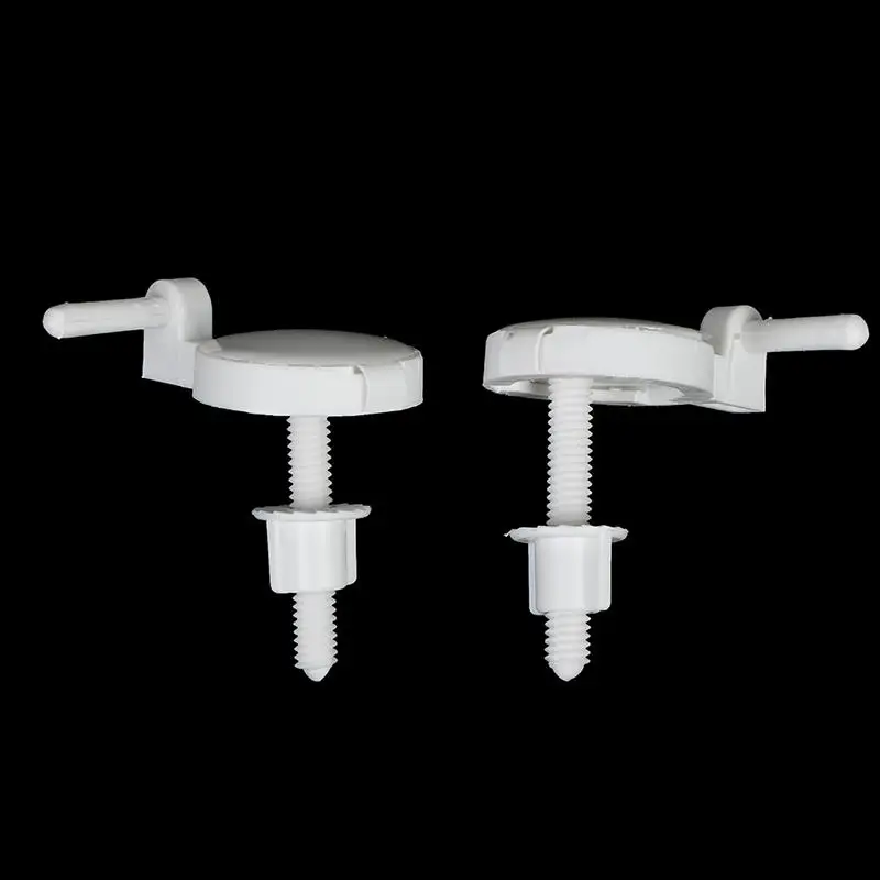 Toilet Seat Hinge Bolts Screw Fixing Fitting Kit 1 Pair Toilet Seat Accessories