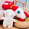 50CM Rocket Pillow Space Shuttle Doll Children's Flying Saucer Ragdoll Astronaut Universe Series Plush Toy Doll Christmas 4