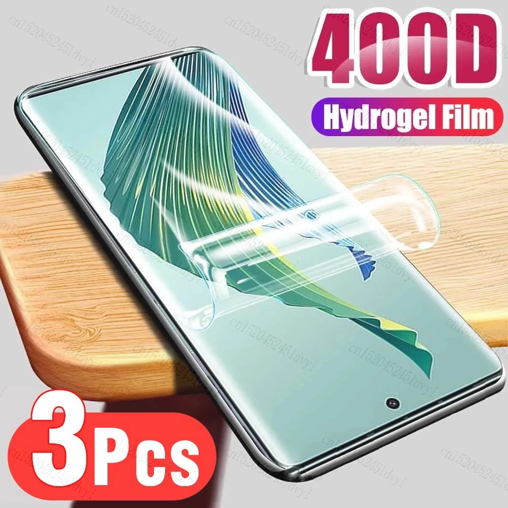 

Защитная пленка для Honor Magic 5 4 Lite 80 70 60 50 Pro, Гидрогелевая пленка для Huawei P30, P60, P50, P40, Nova 10, 9 Pro, мягкая пленка, 3 шт.