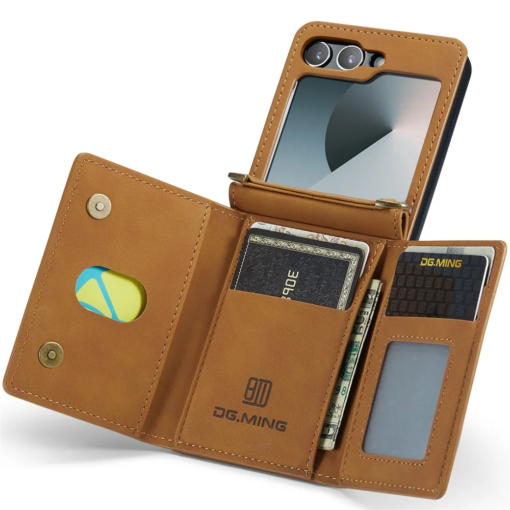 Premium PU Leather Shockproof Wallet Case with Card Holder & Kickstand