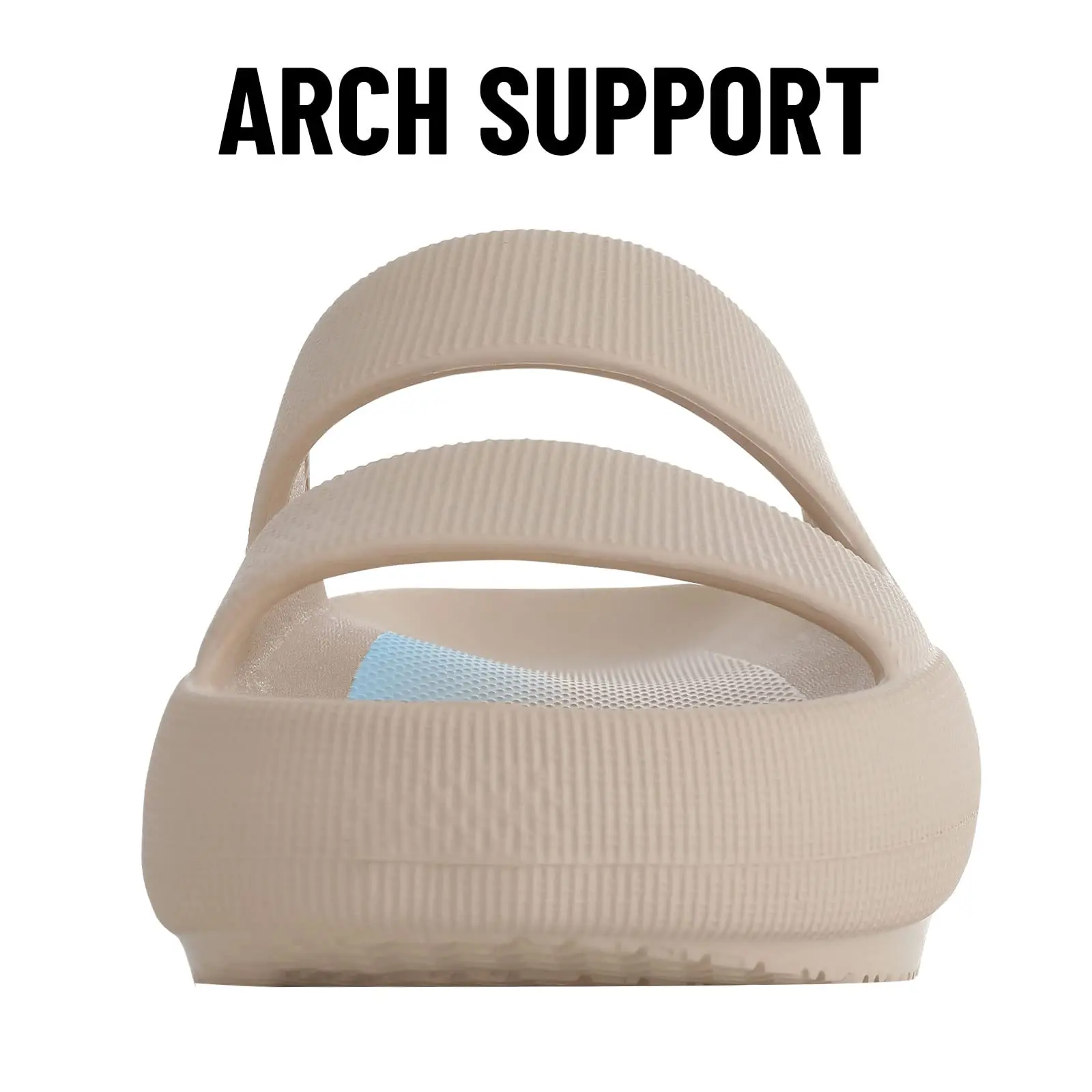 Pallene Soft Platform Slippers For Women Lightweight Beach Sandals Summer Thick Sole House Slides Arch Support Orthopedic Slides 3