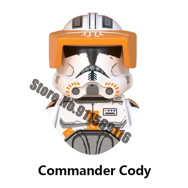 Brand Disney Clone Troopers Wolffe Building Blocks Commander Cody Rex Colt Blitz The Bad Batch Bricks Elite Squad Troopers Toys D-WM2006