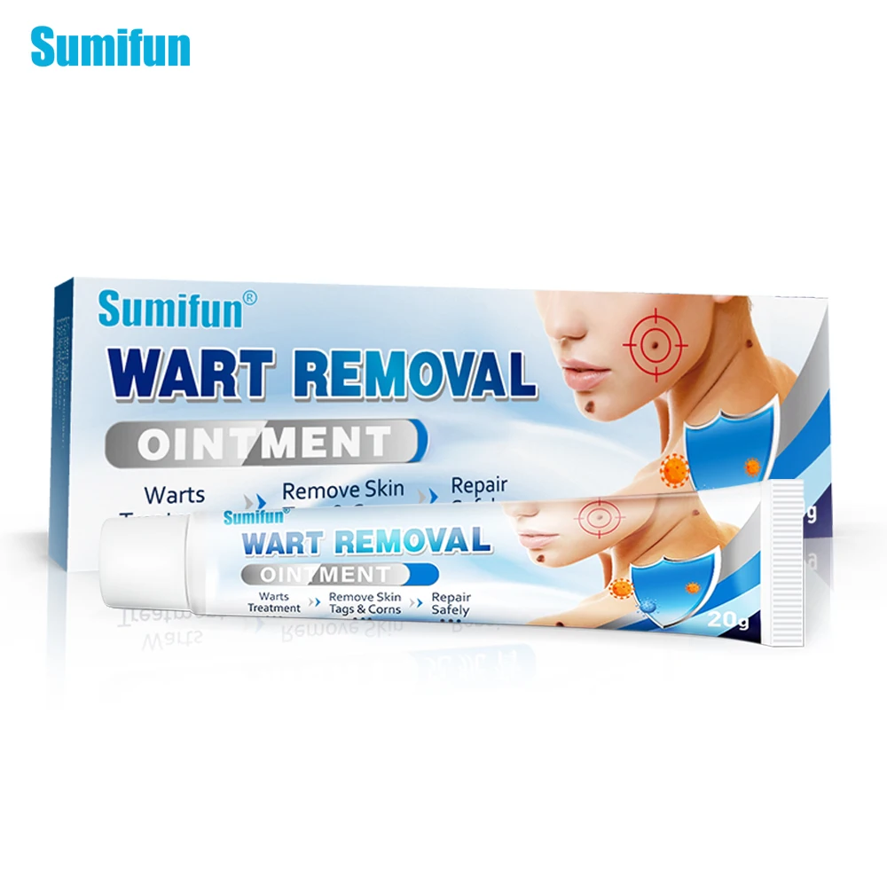 

Sumifun Warts Cream Remove Skin Tag Mole Genital Wart Antibacterial Ointment Facial Acne Sarcoma Foot Corn Repair Plaster 20g