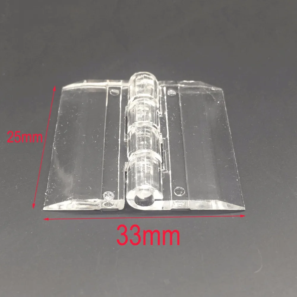 Door Hinges Plastic Hinges Wkooa 25x33 Acrylic Hinges Plastic Clear Acrylic Door Hinges Glass PMMA 100 pieces