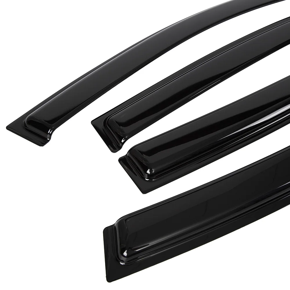 Window Sun Vent Visor Rain Guard Cover For Volkswagen Jetta MK6 JDM 2011-2018