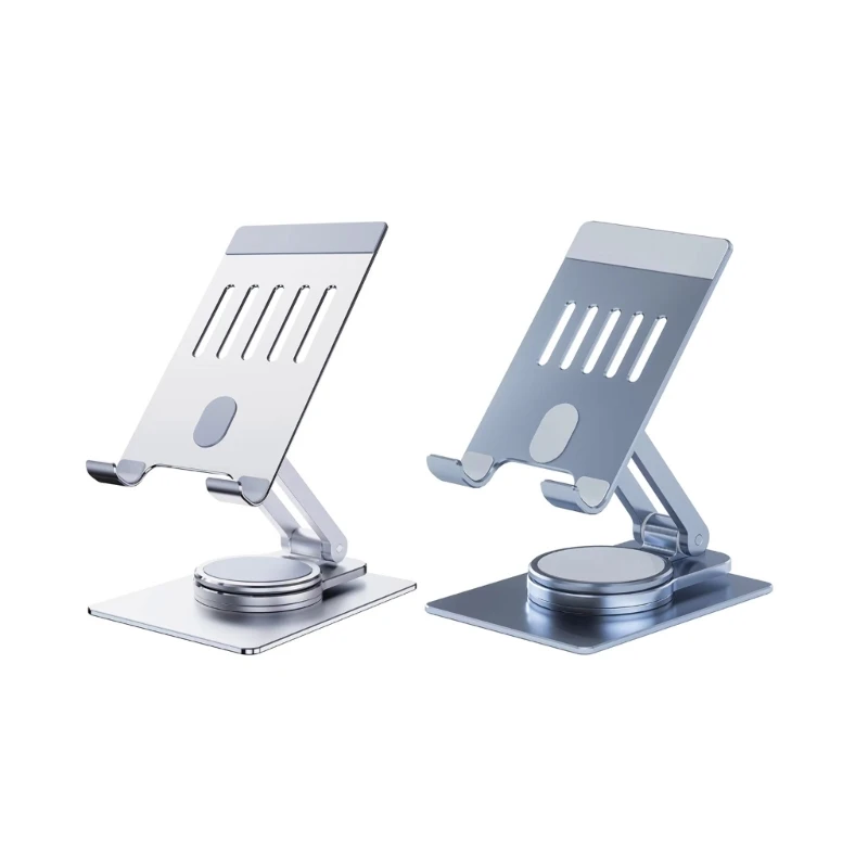 

Cellphone Mount Foldable Tabletop Phone Support Aluminum Holder Height Adjustable Phone Tablet Stand Base