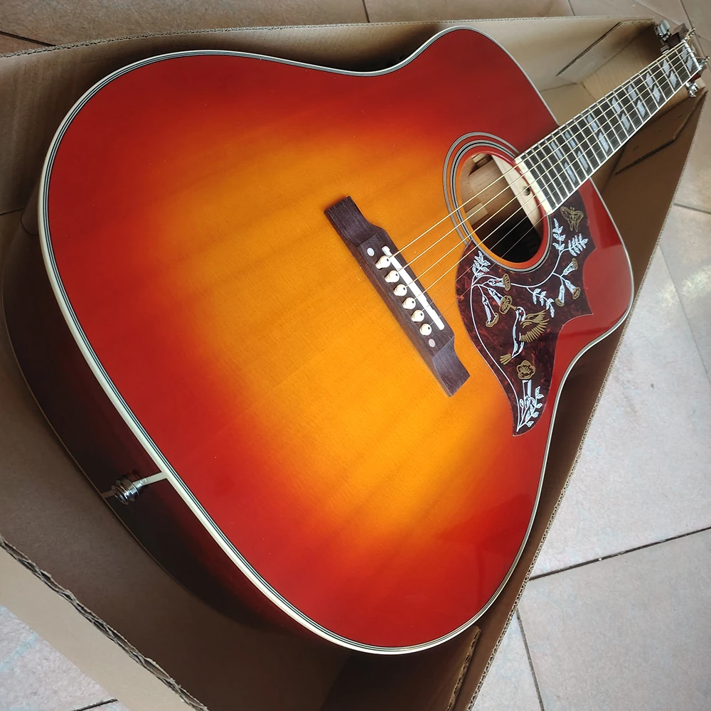 Electric Guitar Hu mmingbird Guitar Dove Pro Dove HUM-MING-BIRD electric box folk electric acoustic guitar in stock